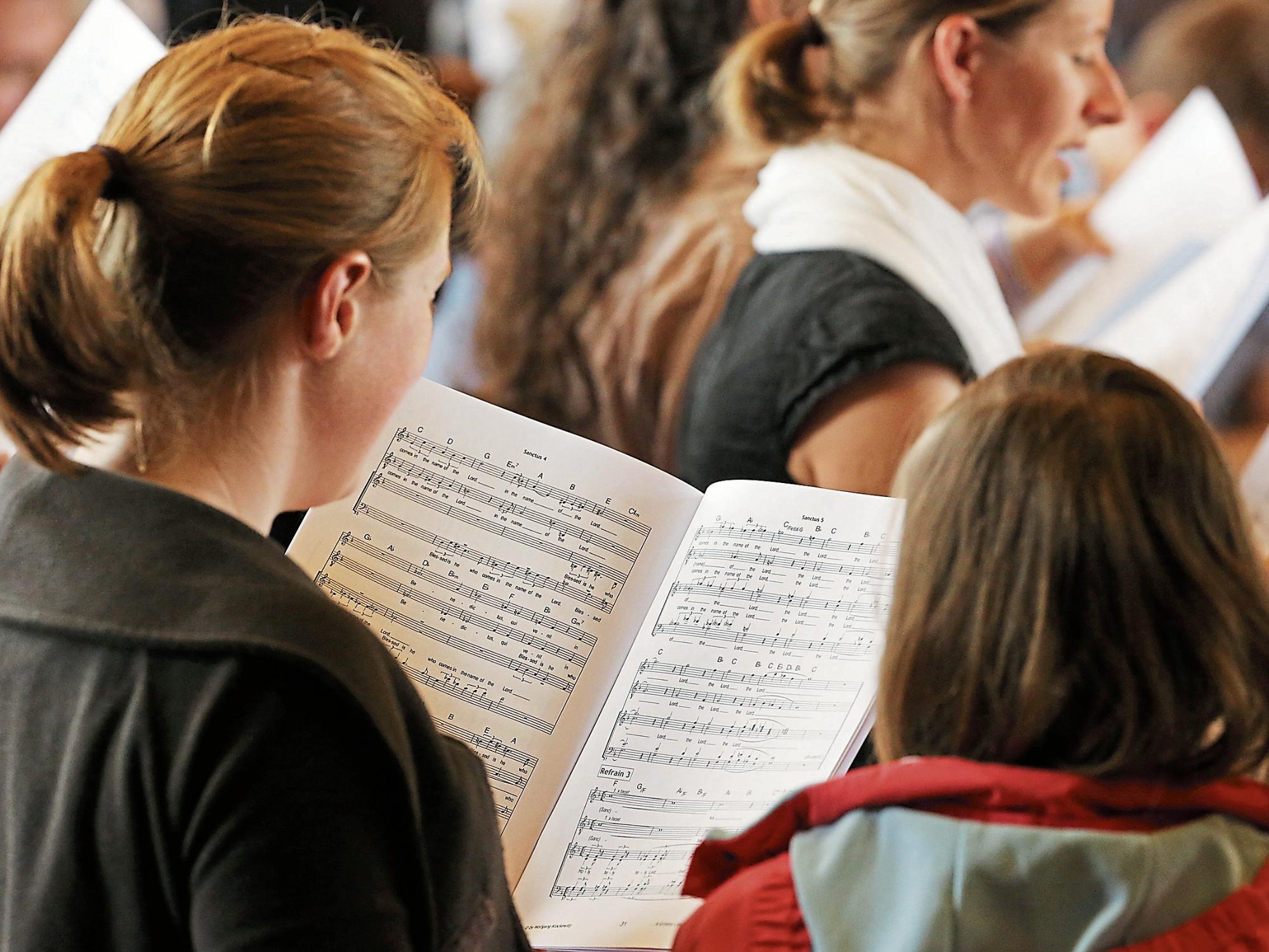Wer im Chor singt, schätzt die Gemeinschaft und die Freude am Musizieren